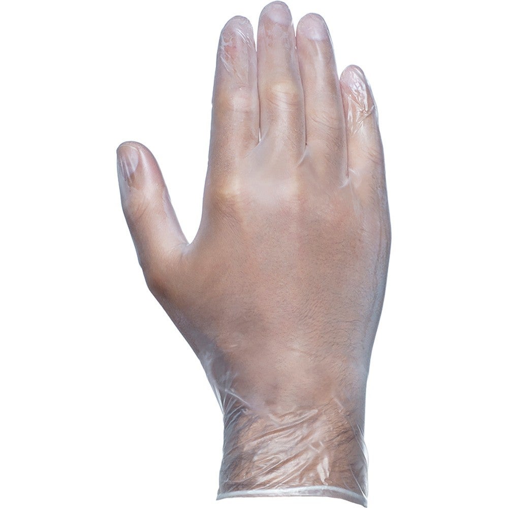 Gants en vinyle jetables JUBA Caisse Sans poudre 7 100 Unités - 2