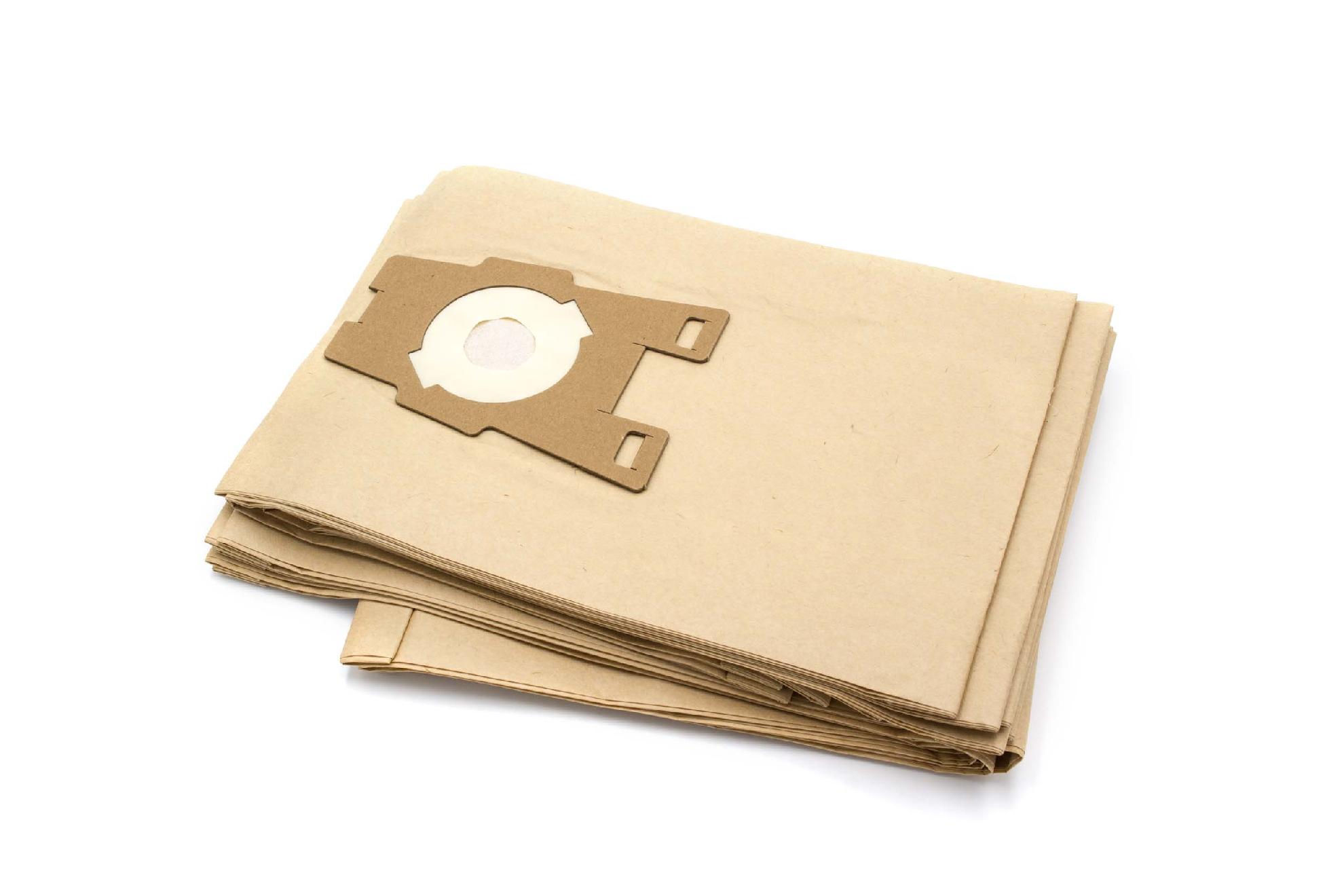 vhbw 10x Sacs compatible avec Kirby Generation 10, Generation 10 Sentria aspirateur - papier, 32cm x 23cm, couleur sable - 3