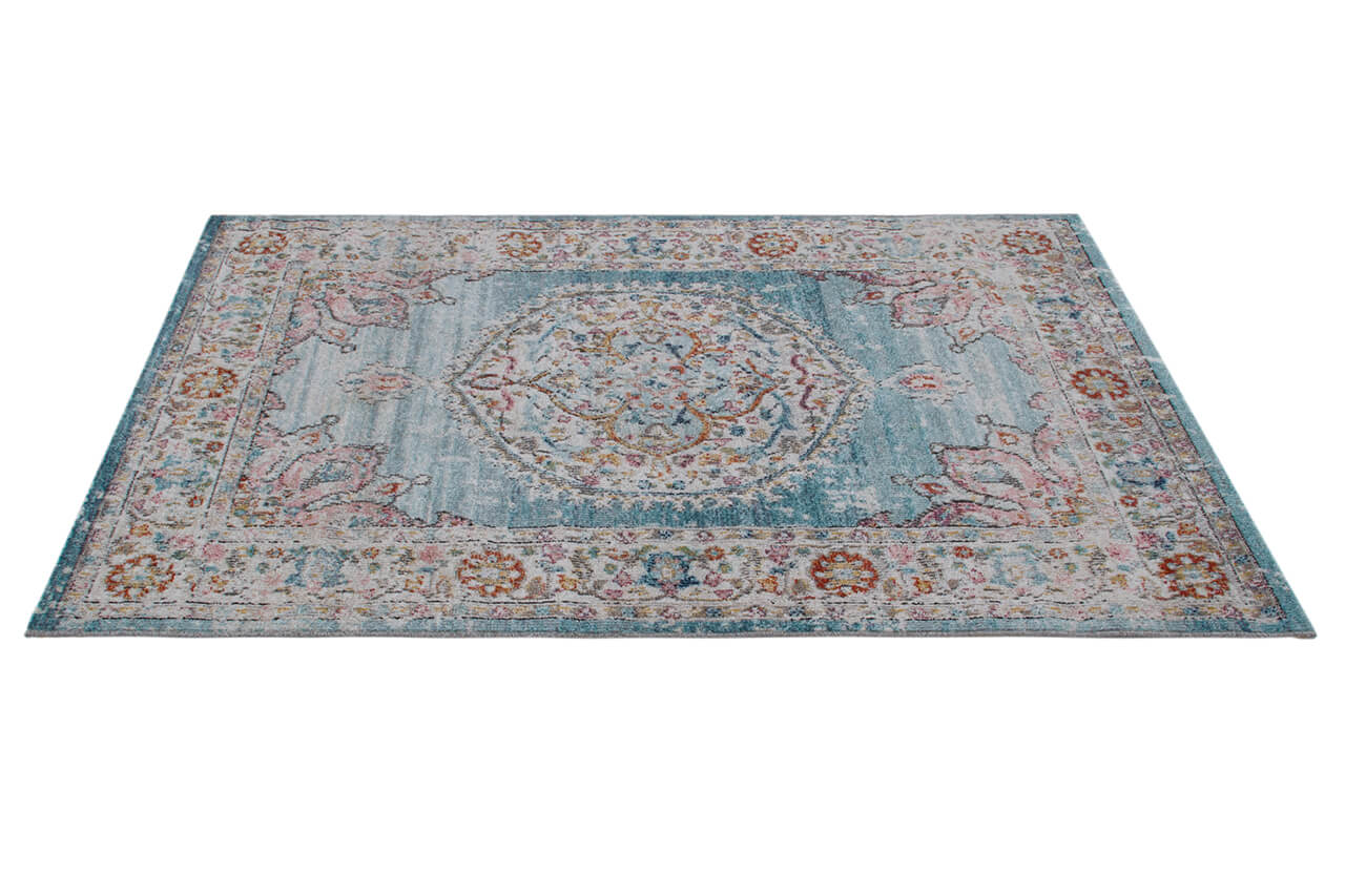 PODE UM TAPETE AZUL-CLARO 230X160 - 4