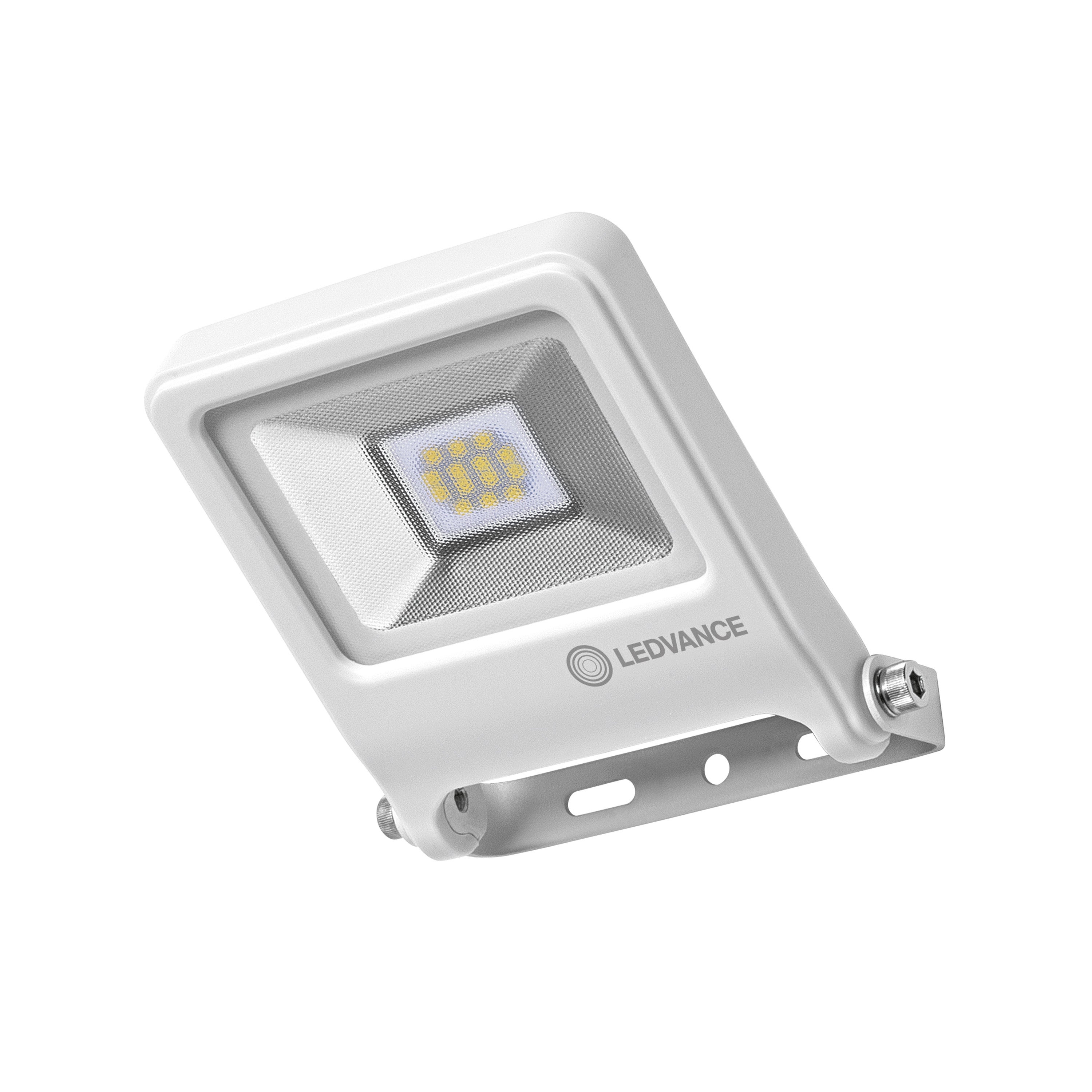LEDVANCE Projecteur LED pour mur, ENDURA® FLOOD blanc chaud / 10 W, 220…240 V, Angle de rayonnement: 120°, blanc chaud, 3000 K, Matériau: aluminium, - 3