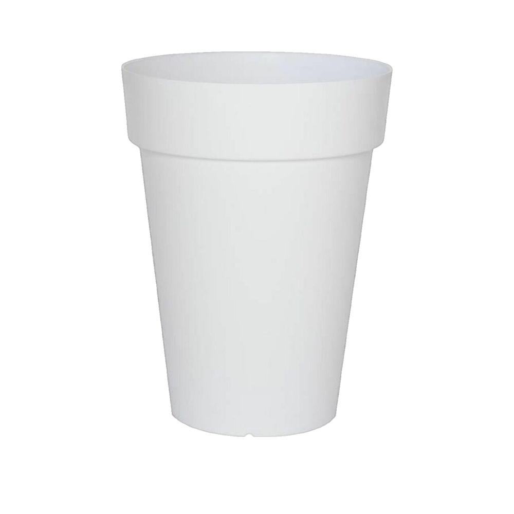 Pot Soleilla haut - 66 cm - Blanc - Riviera - 2