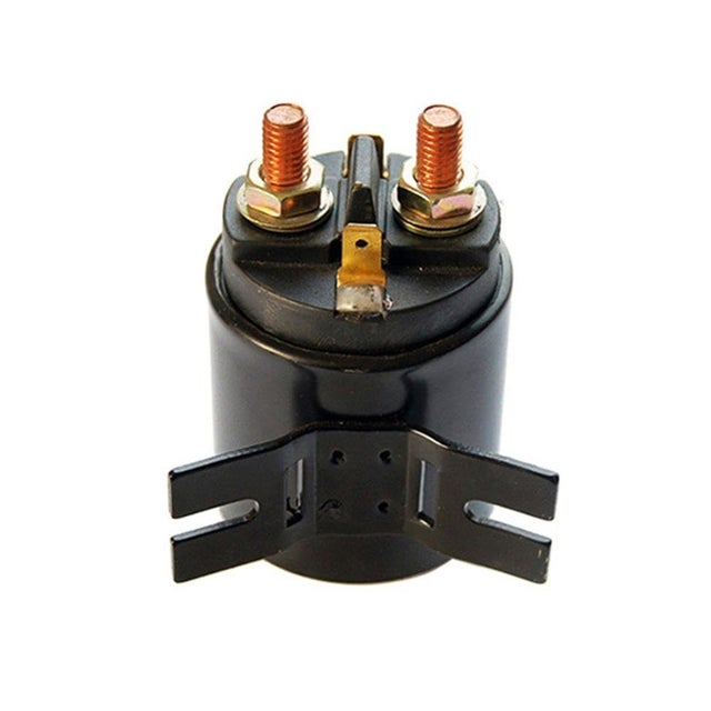 Relais électromagnétique de démarreur 12V 200A, interrupteur magnétique universel à 2 bornes pour accessoires de chariot élévateur électrique