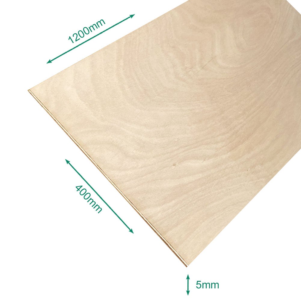 Panneau contreplaqué powerplex bio 1200 x 400 x 5 mm. - FSC 100% - 4