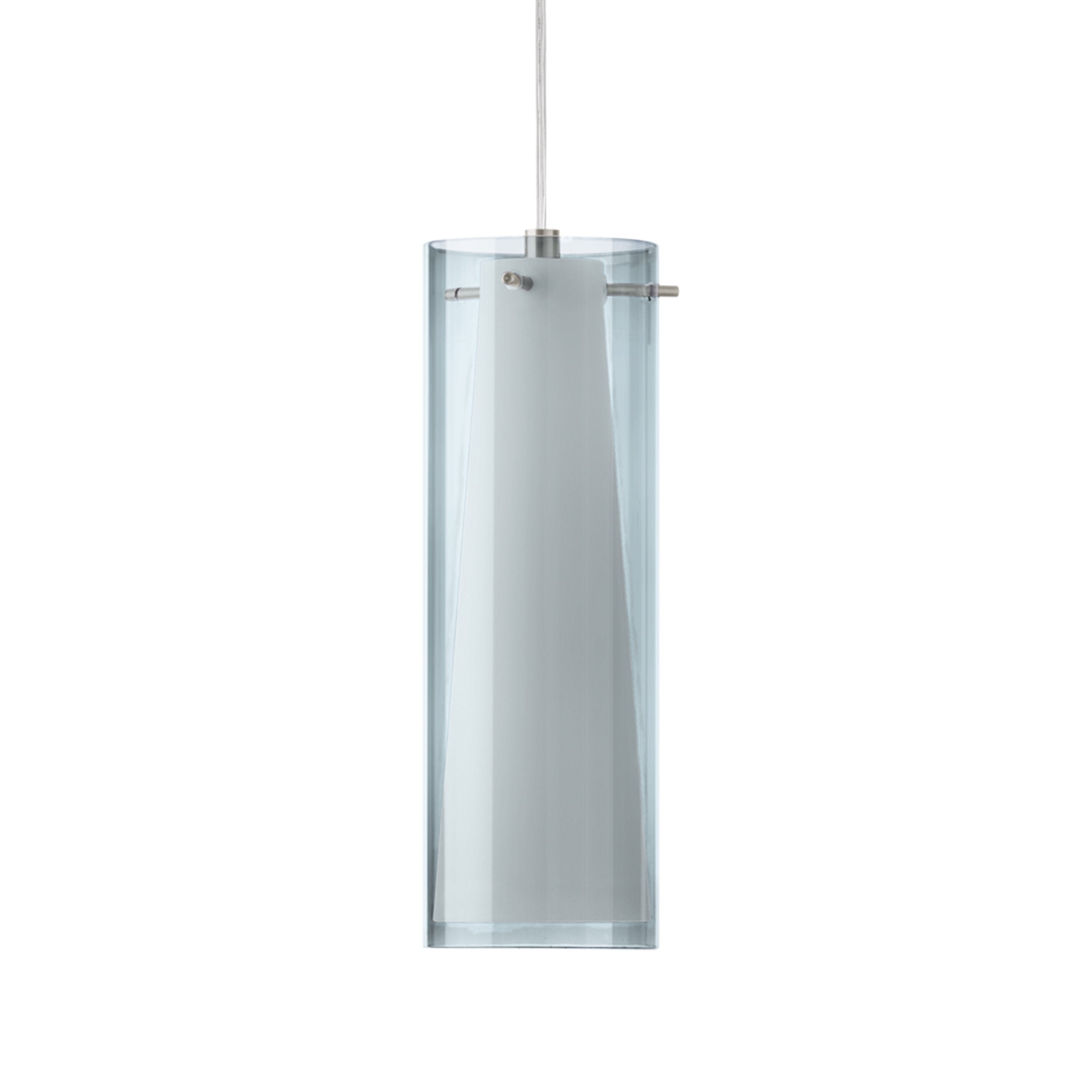 luminaire en suspension EGLO Suspension NERO E27 1X40W en acier nickel mat D110mm - 3