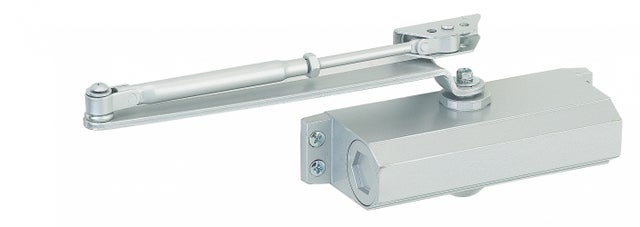 Ferme-porte à compas THIRARD, aluminium peint