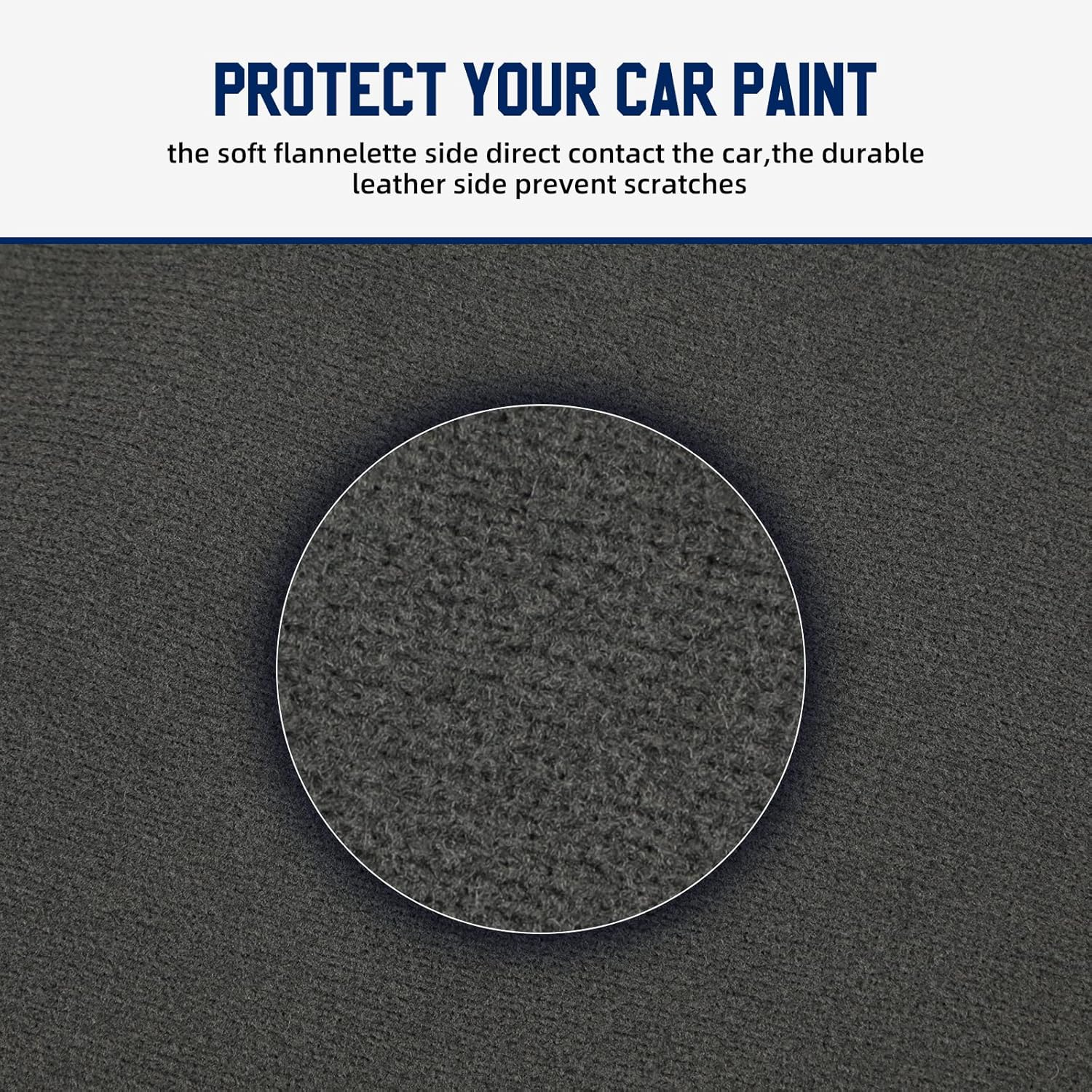 Tapis De Protection D'aile Magnétique Pour Voiture - PVC Durable 780x590 Mm - Aimants Puissants, Universel Pour Entretien Et Réparation - 7