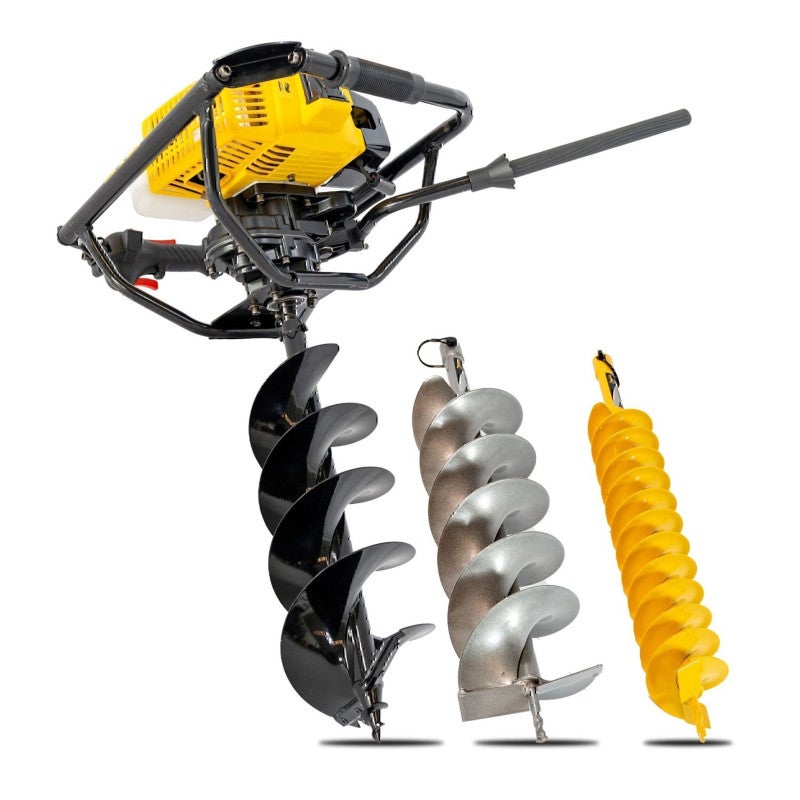 Tarière thermique GARLAND AUGER 1232GB-V24 - Coloris - Jaune | Leroy Merlin