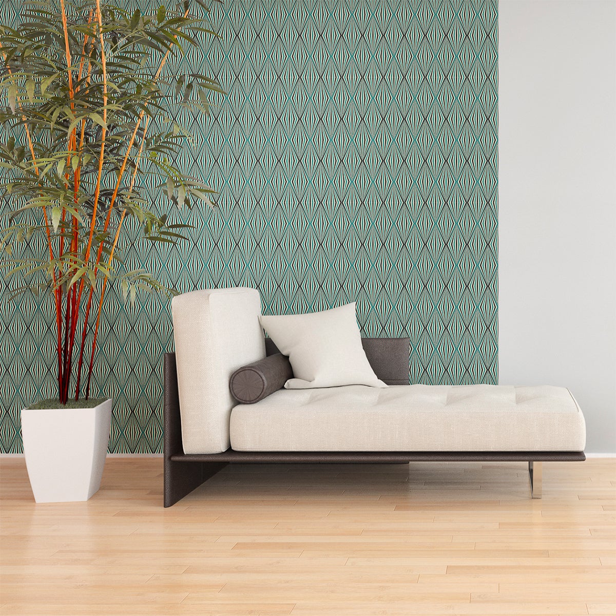 Adesivo arazzo scandinavo Gavle - Sticker adesivo - adesivi murali - 30x30cm - 4