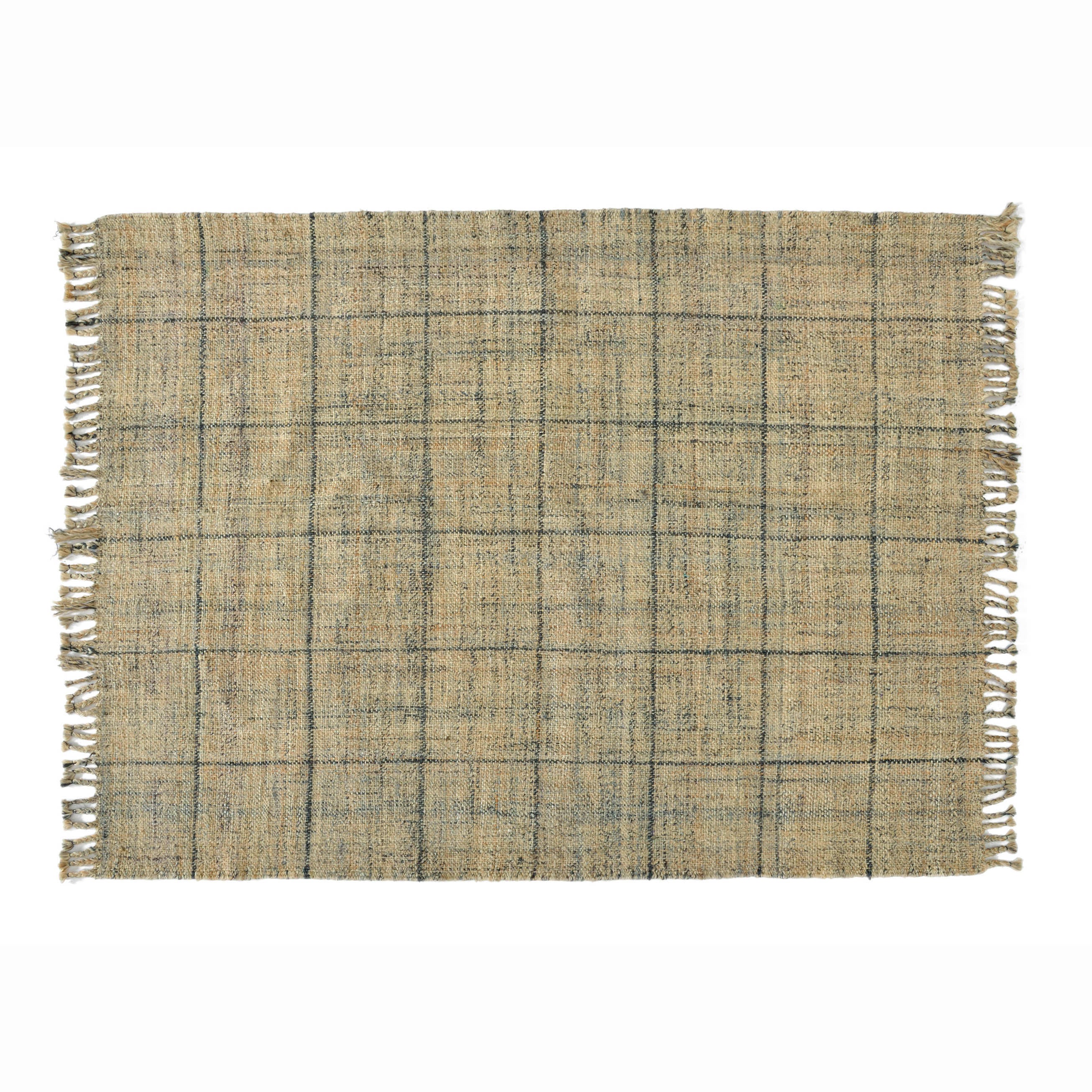 Dywan Jutowy Tartán Beige 160x230 cm – naturalny, ekologiczny i elegancki
