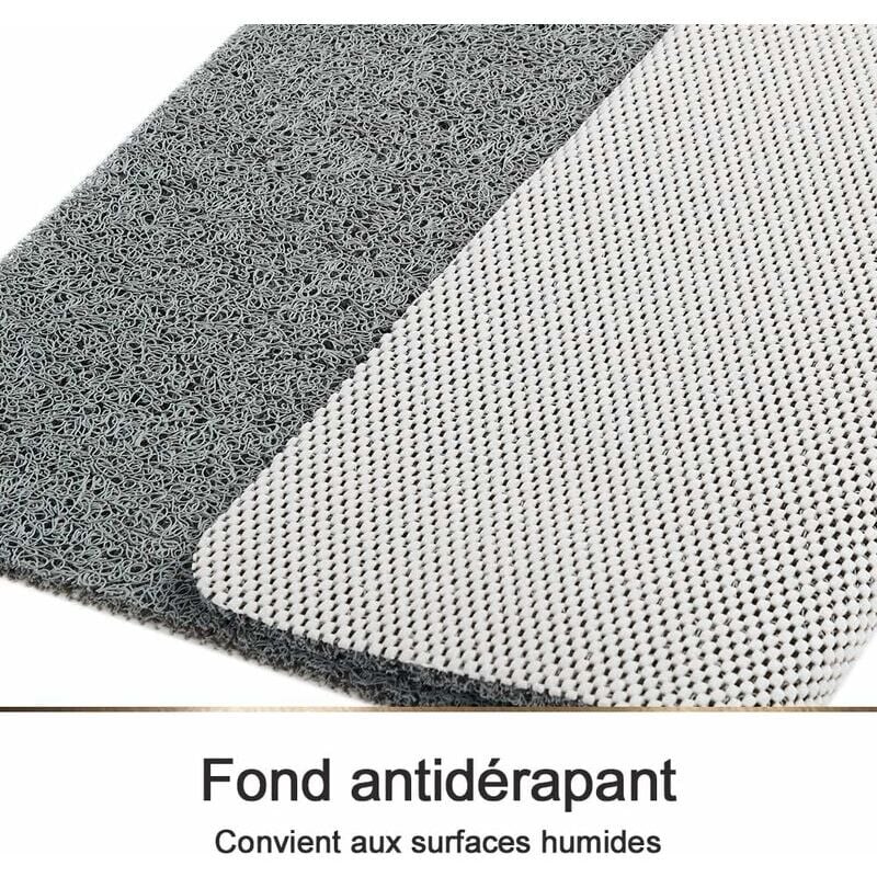 Tappetino Antiscivolo Per Vasca Da Bagno, 43 X 76 Cm, PVC