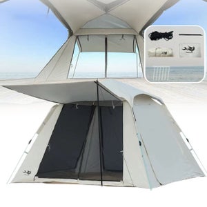 Tenda Campeggio 2 Posti, Tenda da Campeggio Automatica Igloo, Tenda Pop Up Impermeabile, per Outdoor, Trekking, Viaggi, Festival, Escursionismo