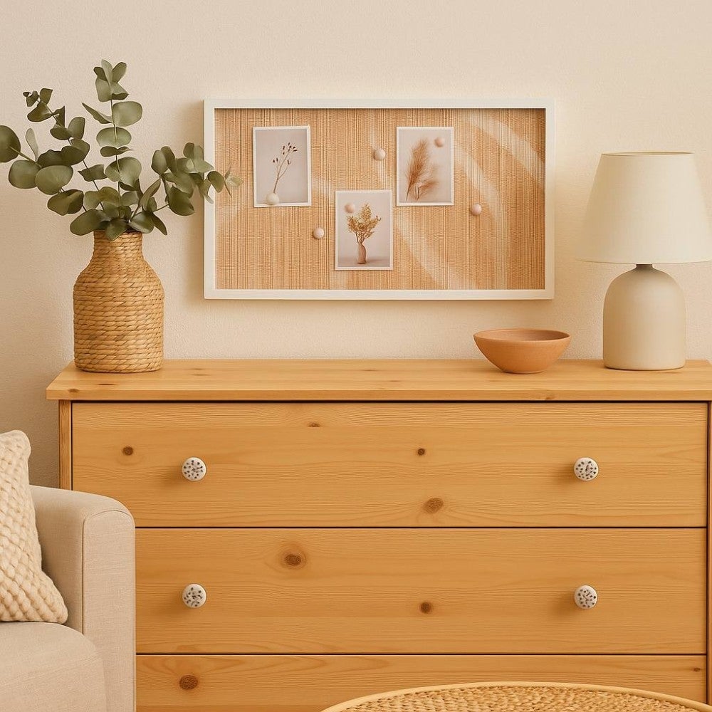 Pêle-mêle magnetique en bambou 60x35cm - Ornami - 2