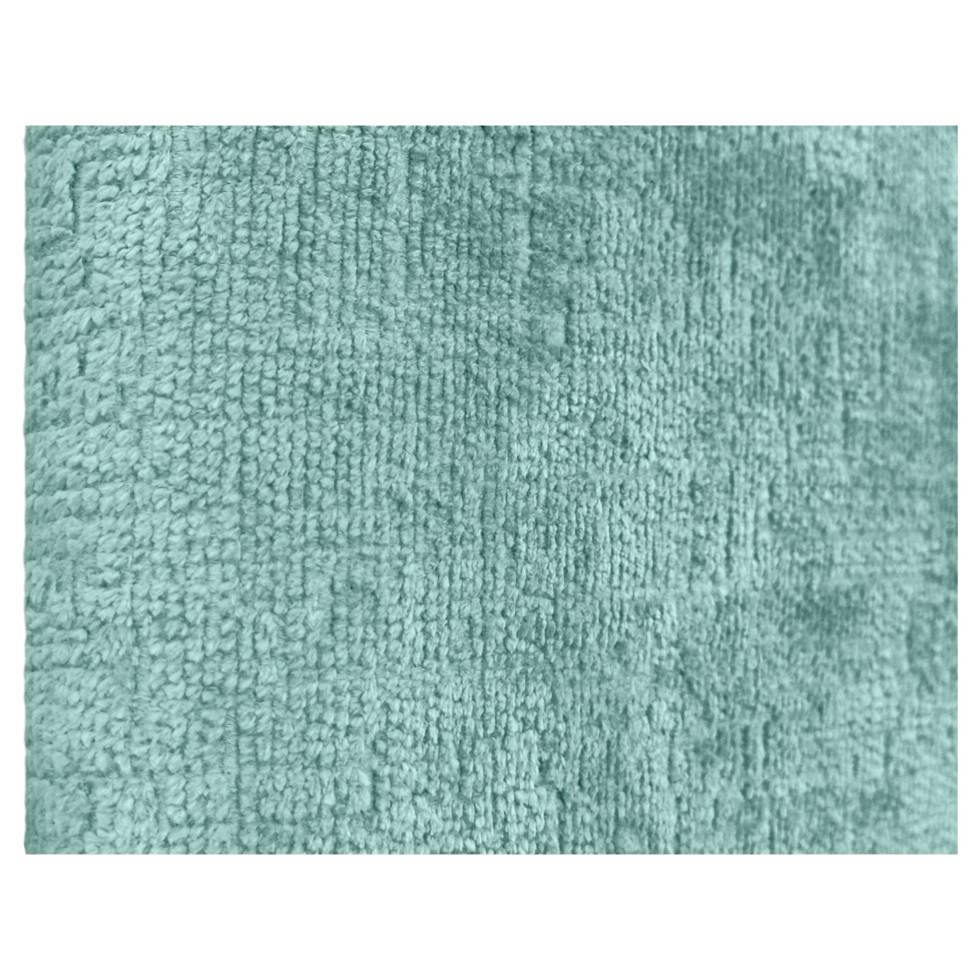 DHOME Testiera in lana ecologica premium finitura semplice con bottoni e gambe testiera imbottita per letto camera imbottita (Verde Acqua, 150 cm) - 2