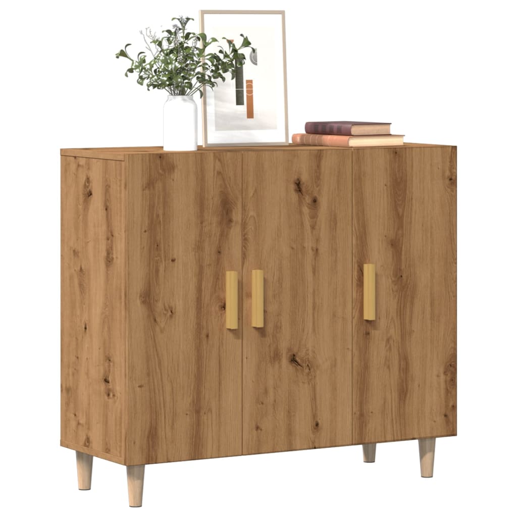 vidaXL Buffet Noir 30x42,5x93 cm Bois d'ingénierie, Armoire, Armoire latérale, Armoire de Rangement, Armoire, Placard, Buffet Haut