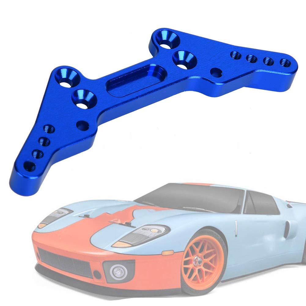 Piastra ammortizzatore anteriore alta resistenza RC, per auto RC HPI RS4 Sport3 1/10 (blu scuro). - 5