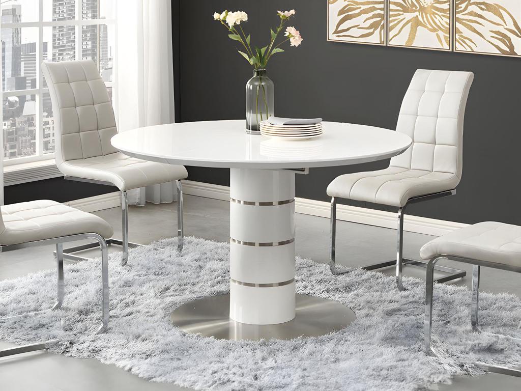 Table Ronde Extensible 4 à 6 Personnes