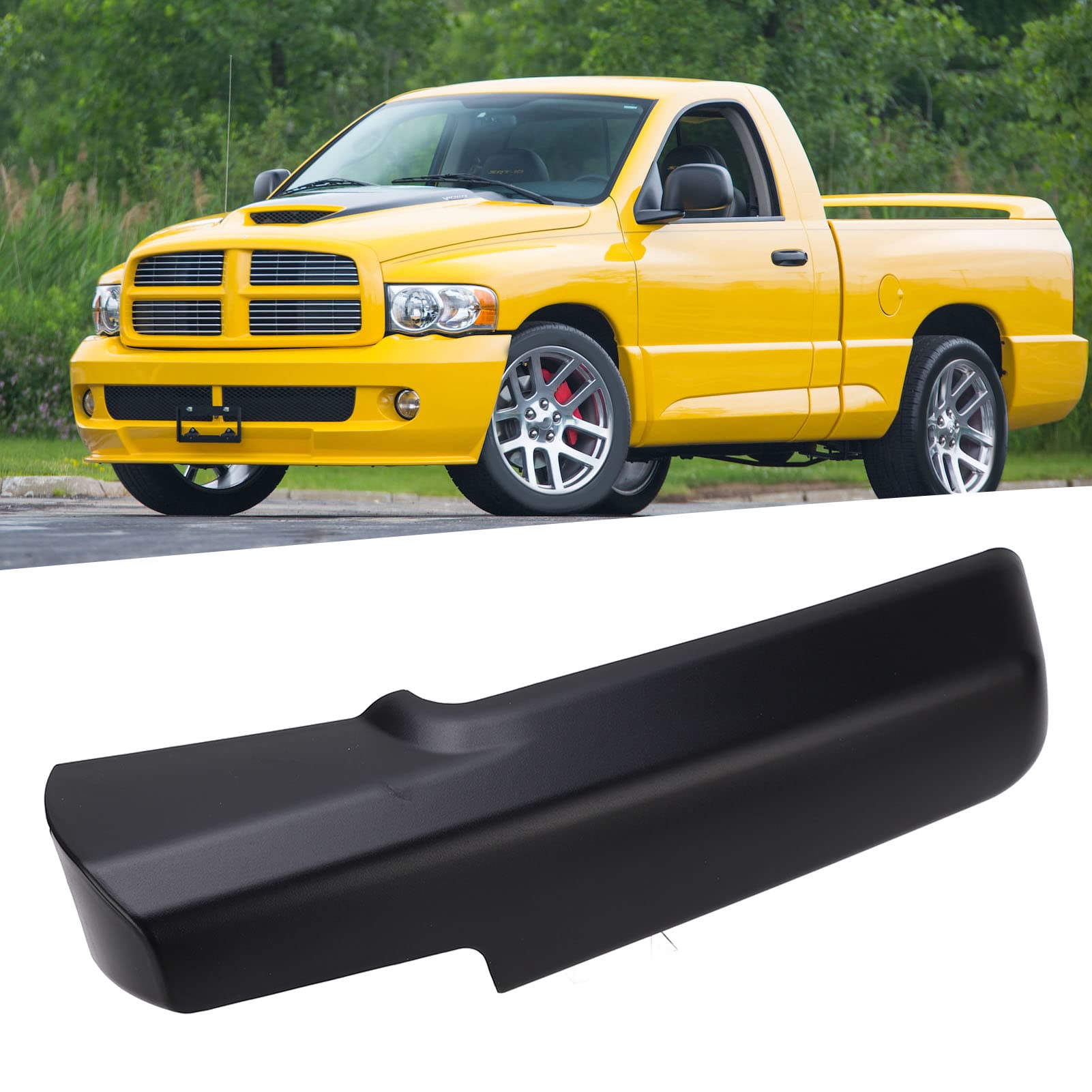 Copertura del braccio anteriore dello specchio di traino del rimorchio, nero satinato, ricambio per 1500, 2500, 3500 2014-2022 (sinistra 68263393AA) - 2