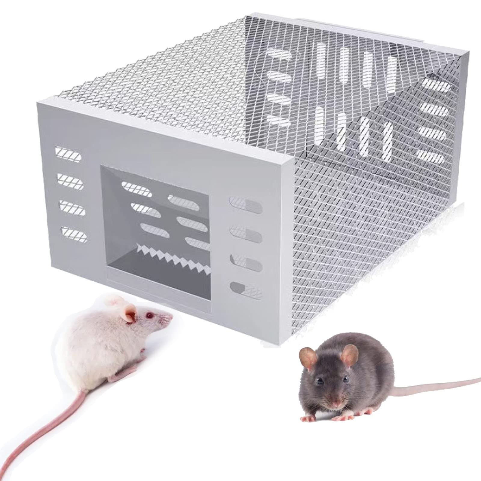 1 piège à rats domestique 30*22*15CM, piège à rats à cycle continu ...