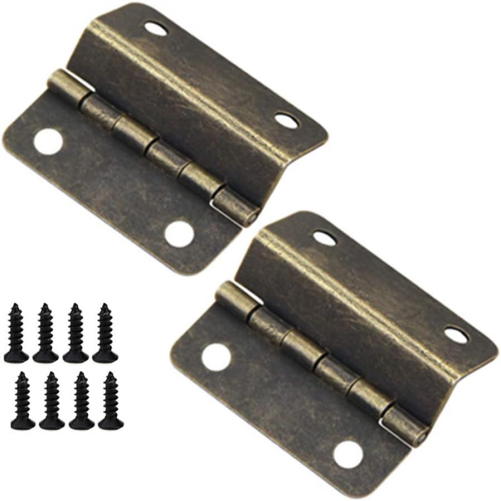 Lot De 4 Charnières Triples, Charnières Décoratives Flexible En Métal