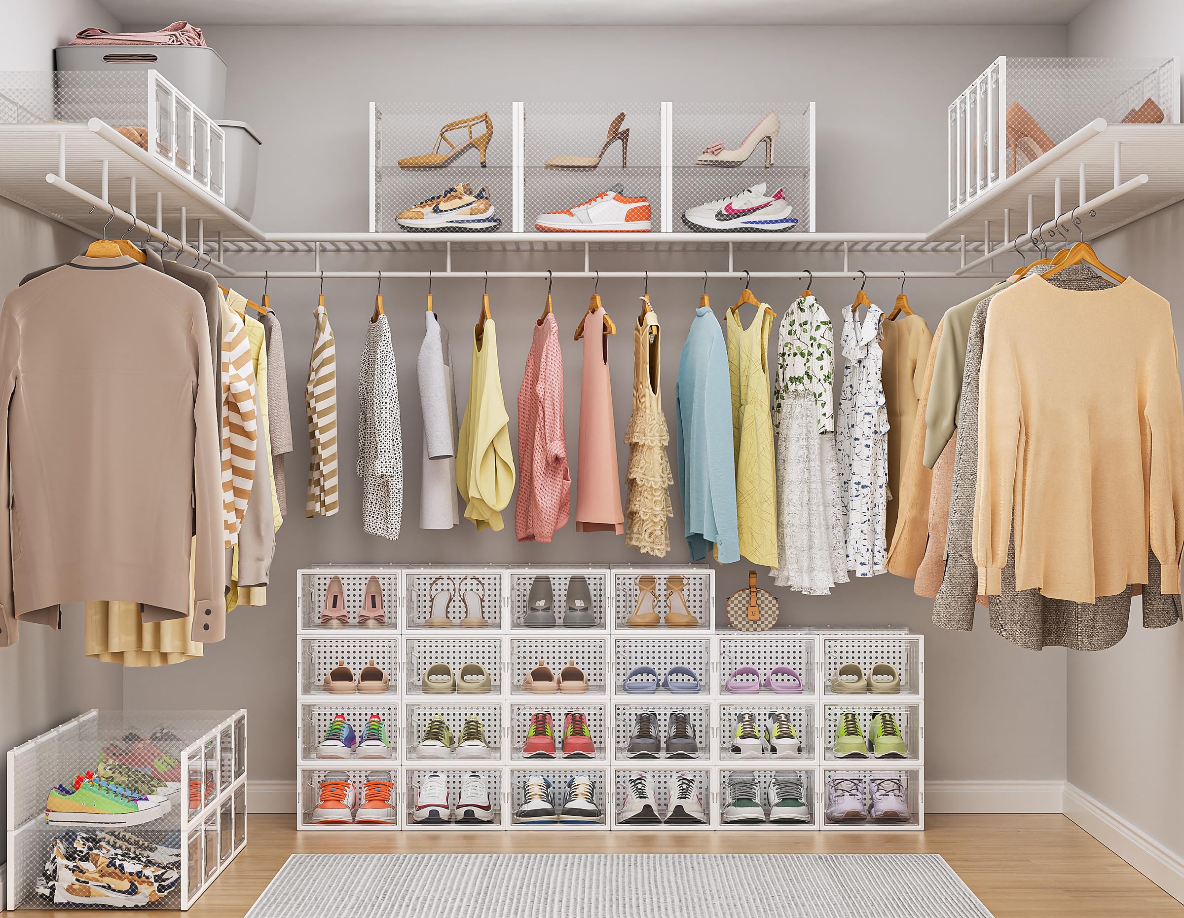 Zapatero Cajas Ordenacion Zapatos Caja De Cartón Para Zapatos De Mujer