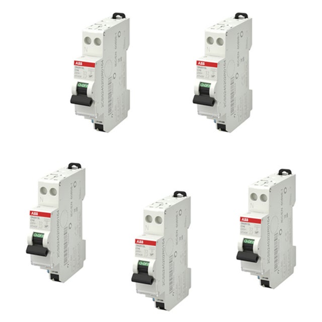 Disjoncteur différentiel 3P 16A - Courbe C - 6kA - IP20 - 400V