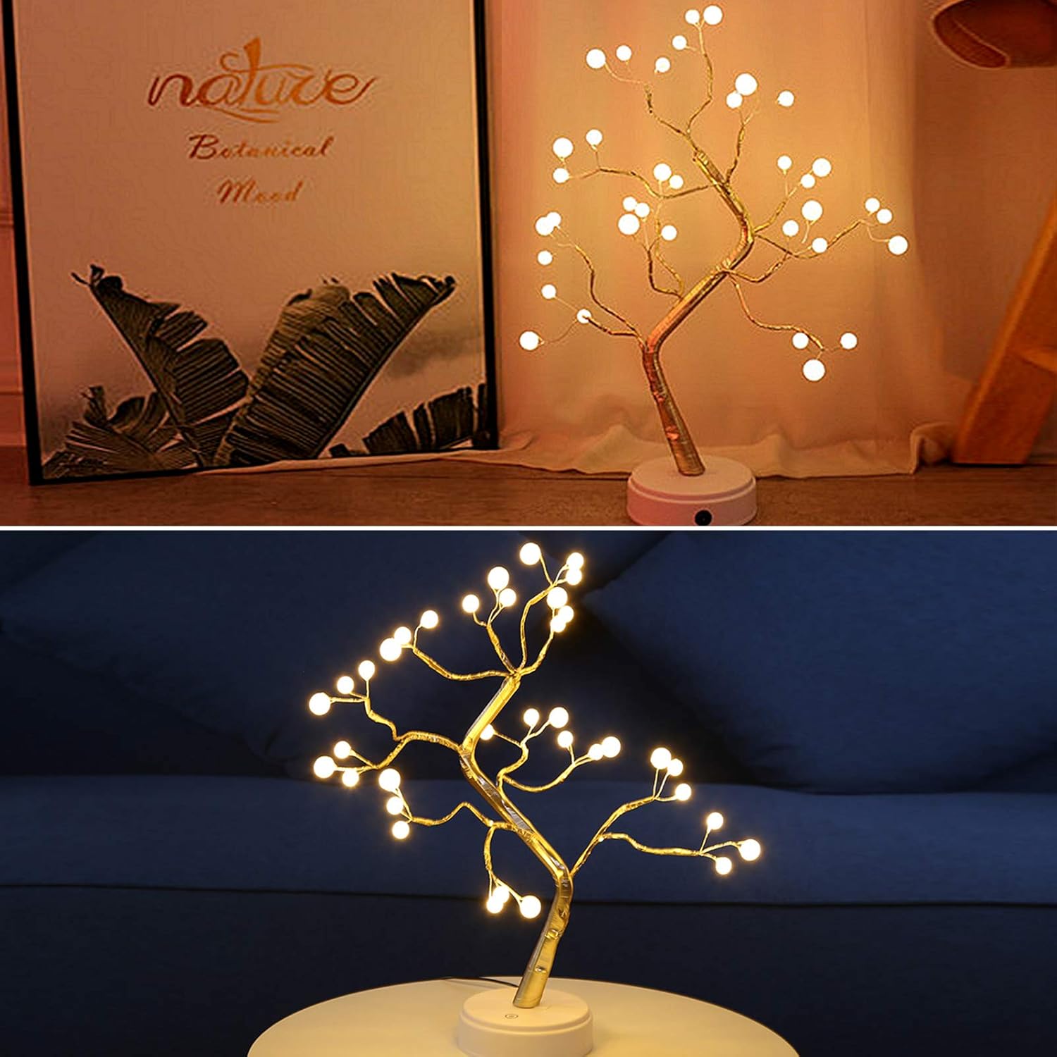 Lampe De Nuit De Noël Rétro - À Piles, Ambiance Chaleureuse, Pour Déco Intérieur Ou Fenêtre - 7