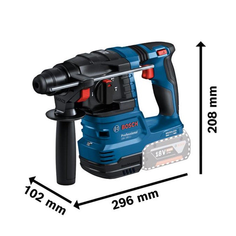 Zestaw narzędzi przenośnych Bosch GSR 18V-45 i GBH 18V-22 18V i bateria 4,0 Ah - 2