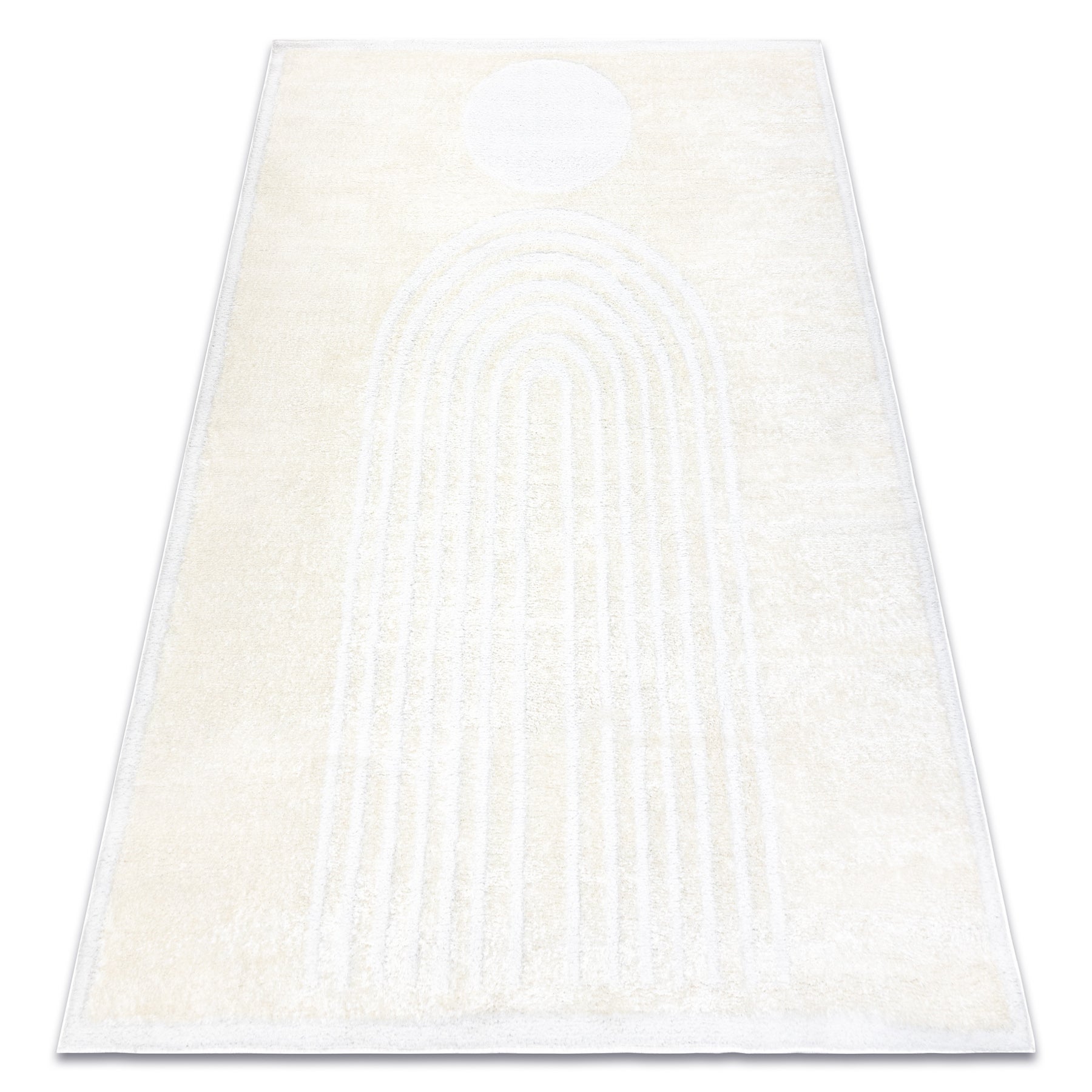 Dywan MODE 8597 geometryczny krem 140x190 cm