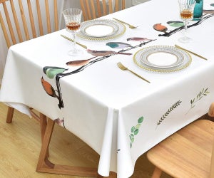 Tovaglia rettangolare in vinile Romanstile, 100% impermeabile
