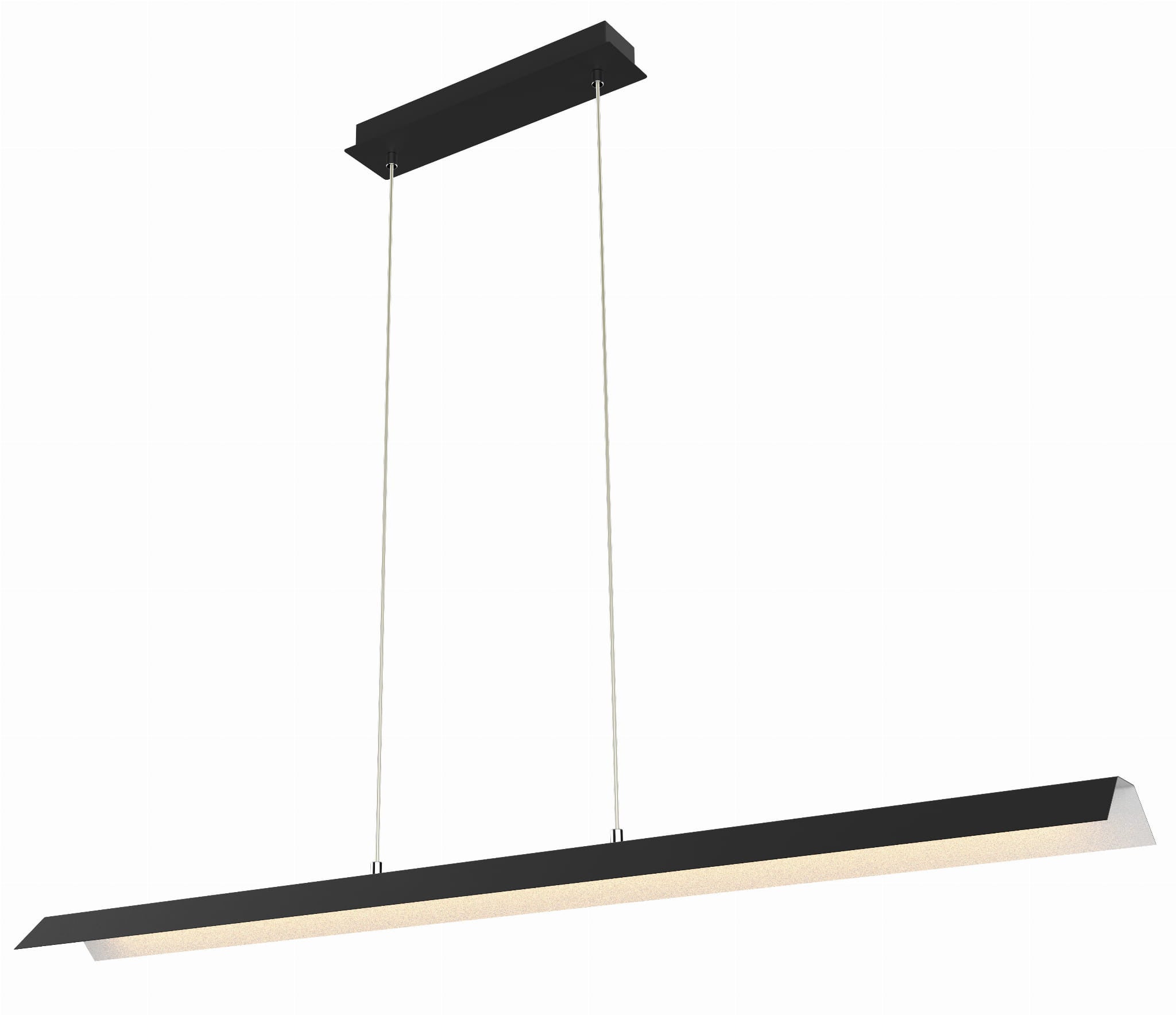 Lampa wisząca KALAMOS LED 30W Neutralna biel 1300lm czarna wym: 120 x 123 x 12 cm Candellux