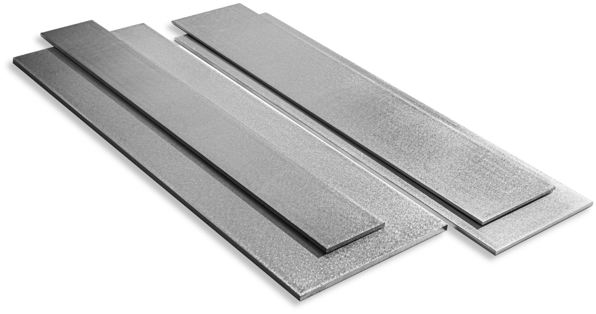 Barre plate en aluminium satiné 10x4mm 20cm Profilé EN6060 PA38 + découpe sur mesure - 5