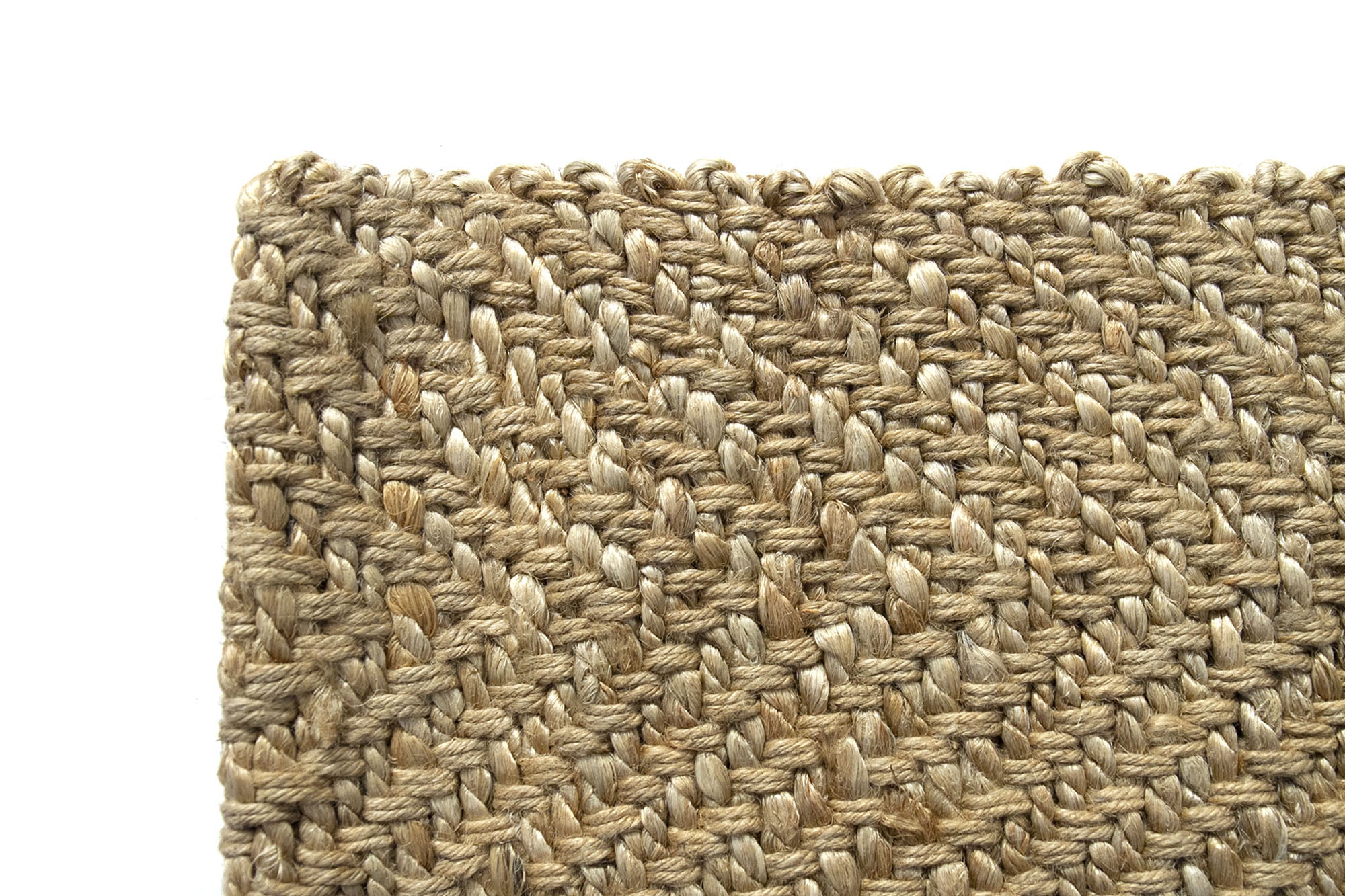 Hamid - ALCÁZAR NATURAL 250x250cm - Alfombra de Yute Cuadrada - 2