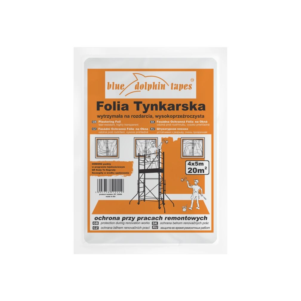 Folia tynkarska, Blue Dolphin, 4m x 5m