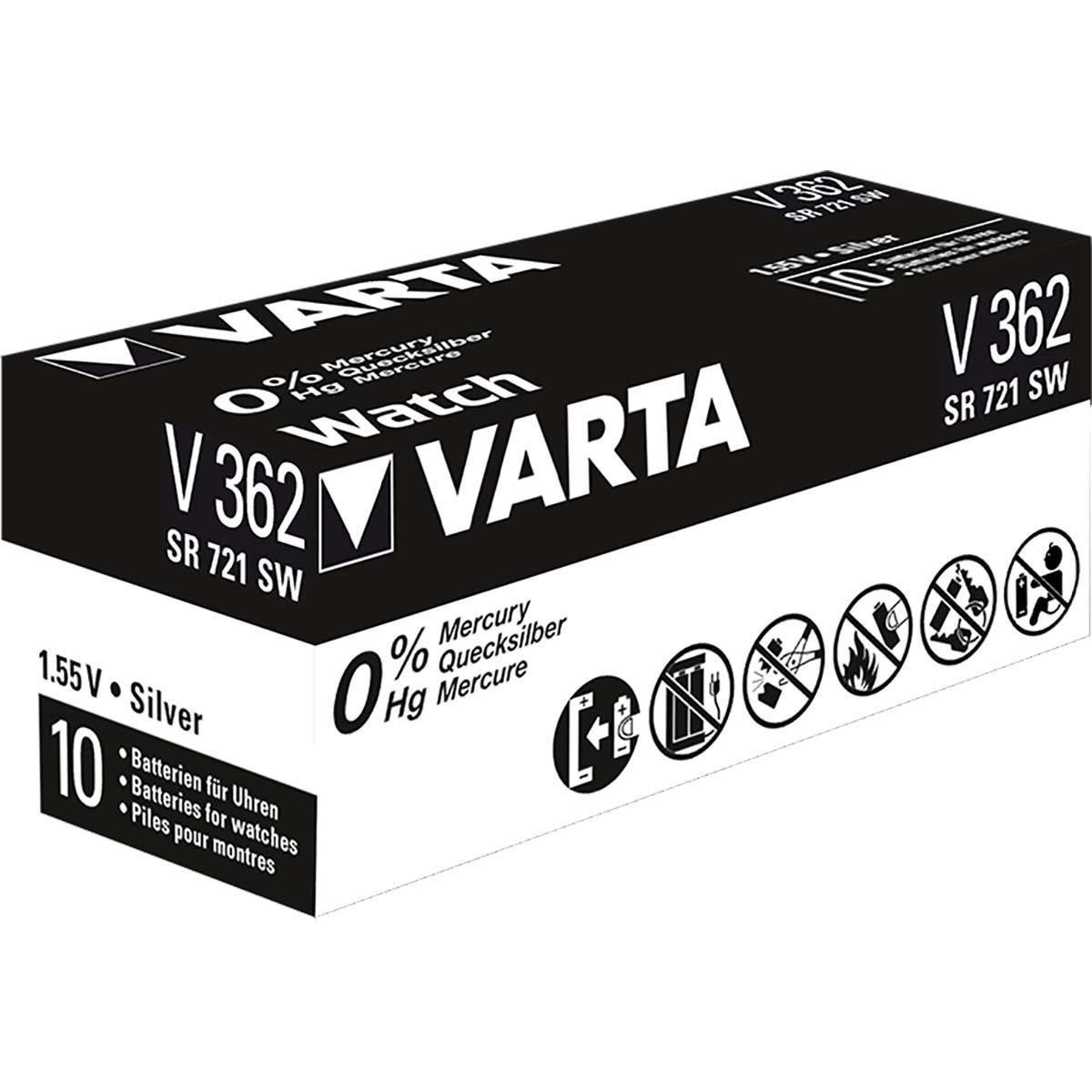 VARTAPile Silver-Oxide SR58 1.55 V 21 mAh 1-Pack - 4