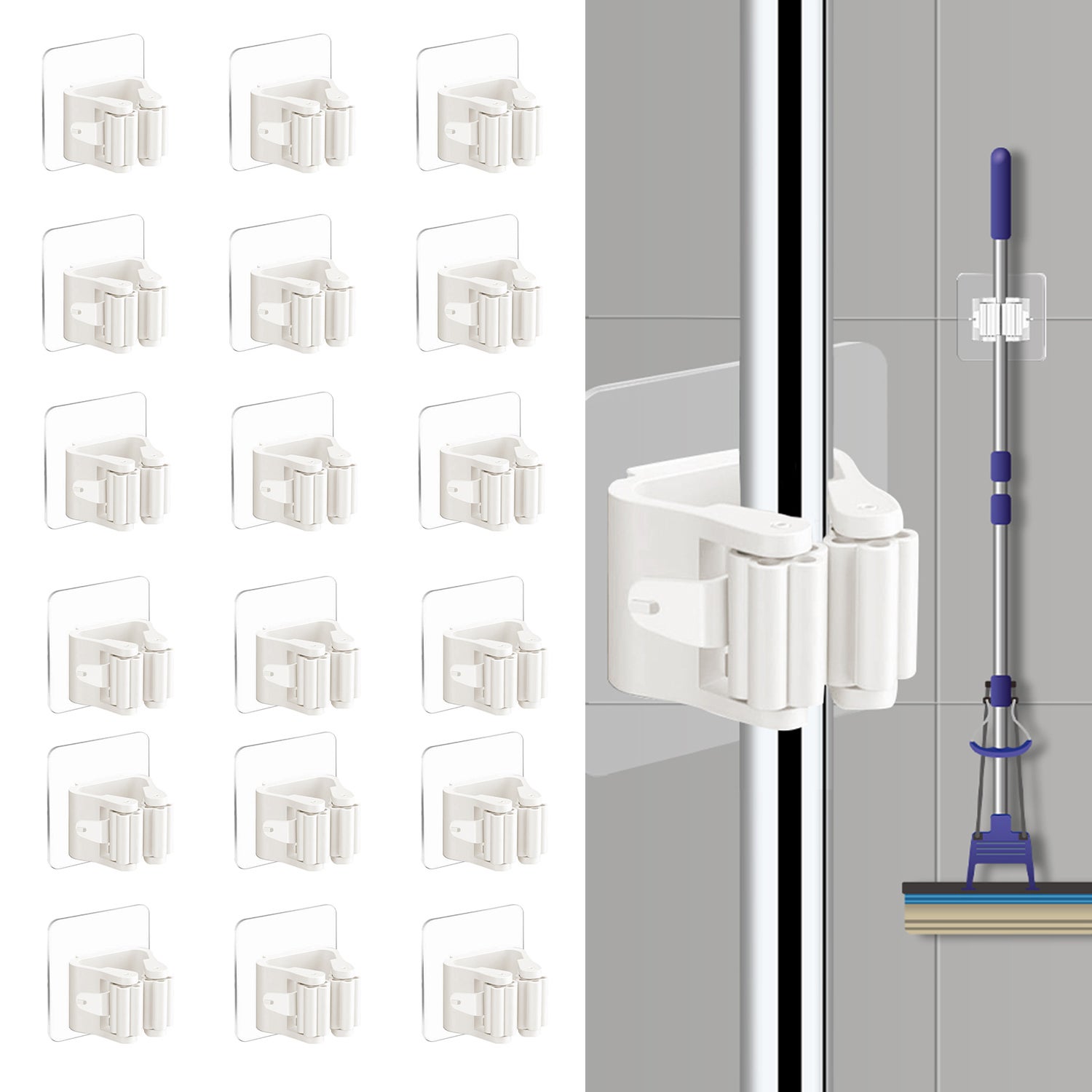 Support Mural Pour Balai Et Balai – 3 Pièces Support Mural Pour Balai