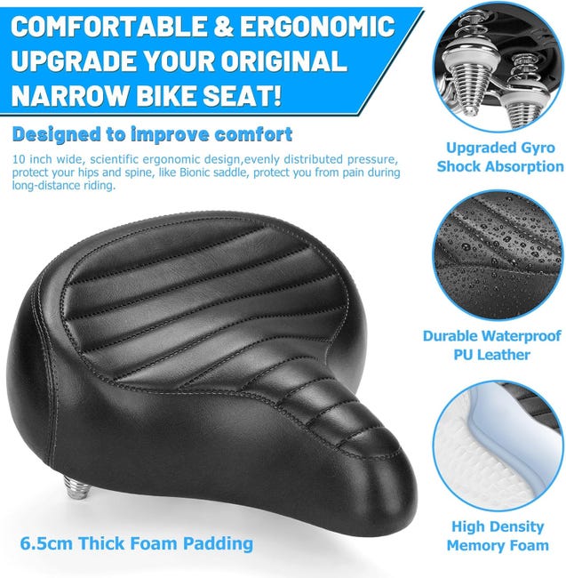 Dream-Selle De Vélo Ergonomique En Gel Avec Grand Confortables Coussins Pour Cyclisme VTT Vélo Dream-Selle De Vélo Ergonomique En Gel Avec Grand Confortables Coussins Pour Cyclisme VTT Vélo