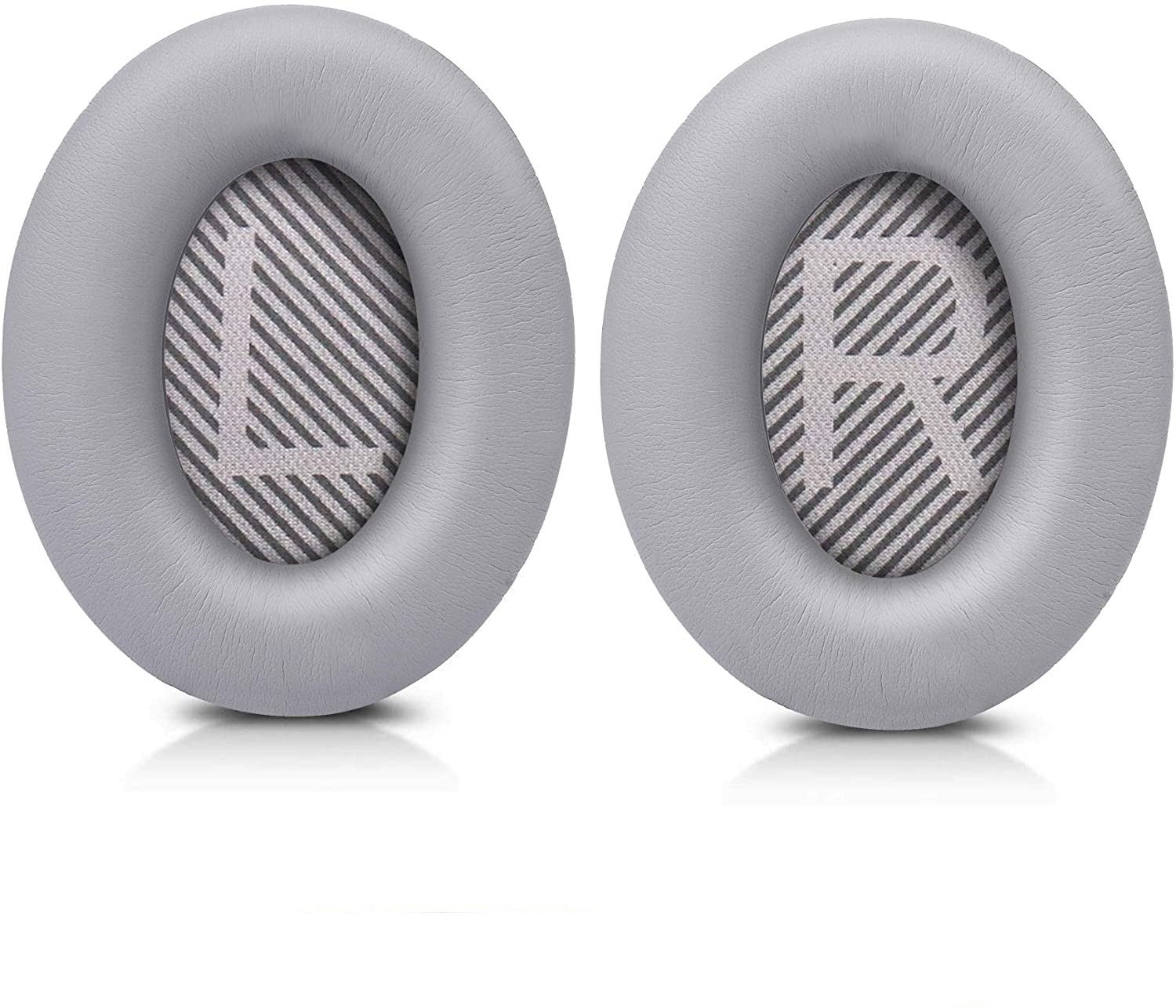 Coussinets pour Bose QC35 I/II, QC25, QC15, QC 2 AE 2, AE 2i, AE 2w, SoundTrue Grey - 7