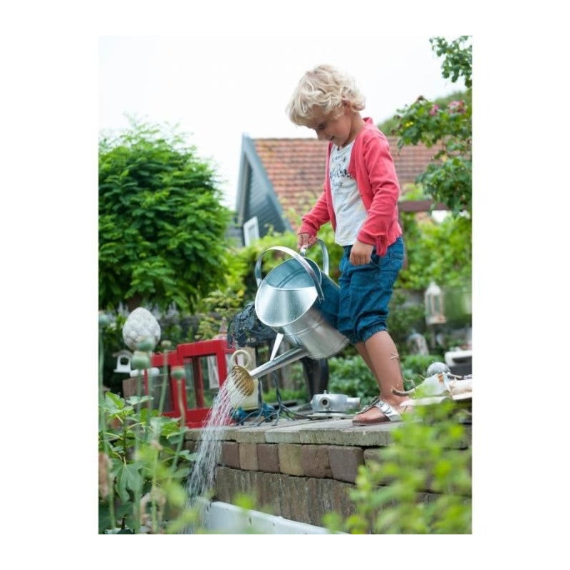 NATURE Arrosoir design traditionnel en acier galvanise - 9,0 ltr - 2