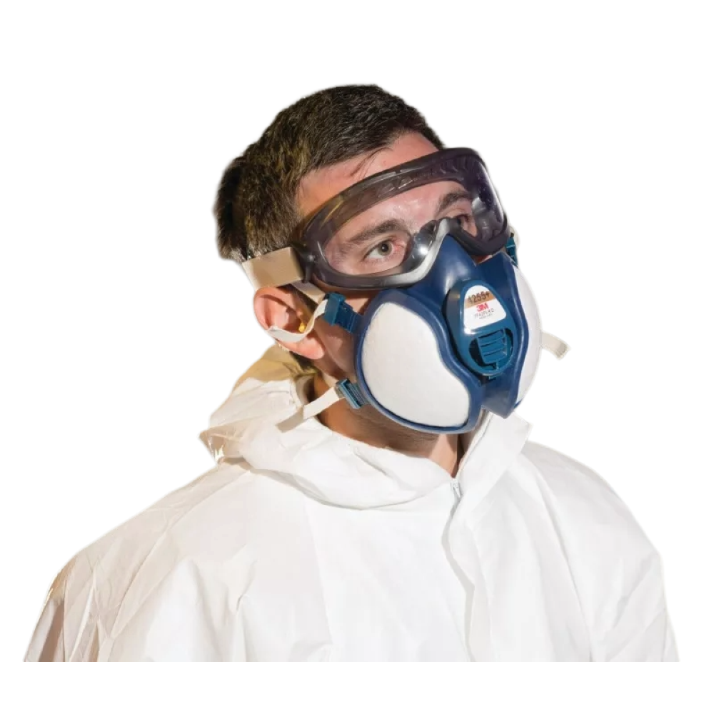 Media máscara 4251 filtros integrados FFA1P2R 3M - K4251+ - 5