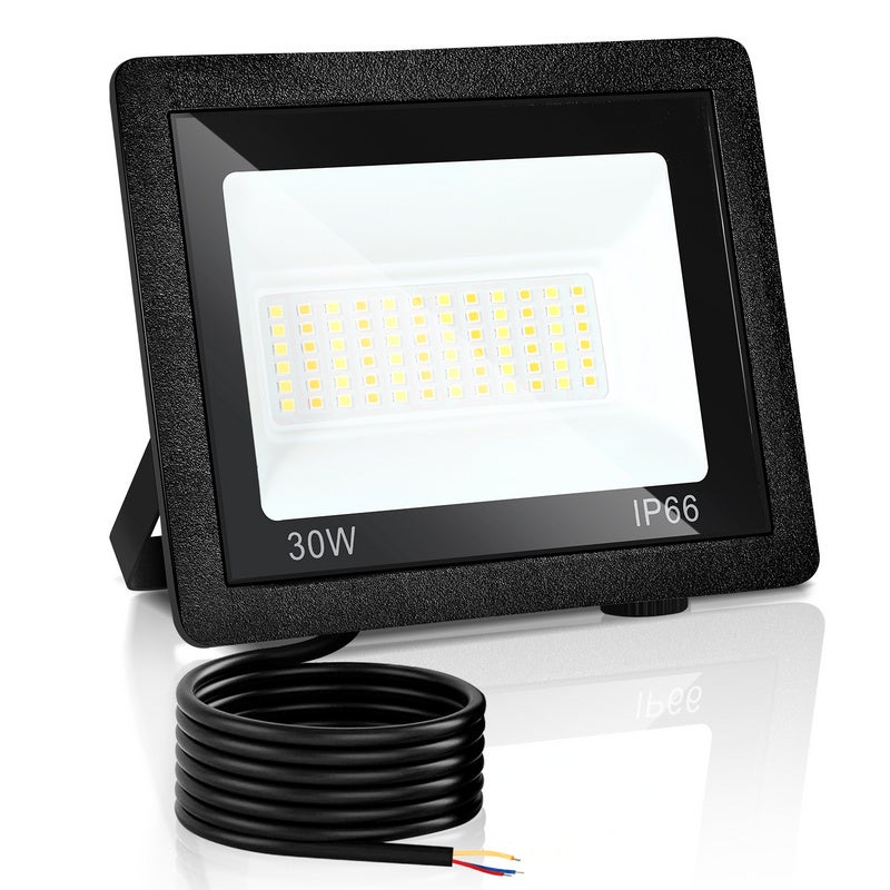 Projecteur LED RGB Extérieur 30W - 16 Couleurs - Télécommande - IP66 Étanche - Pour Jardin/Fêtes