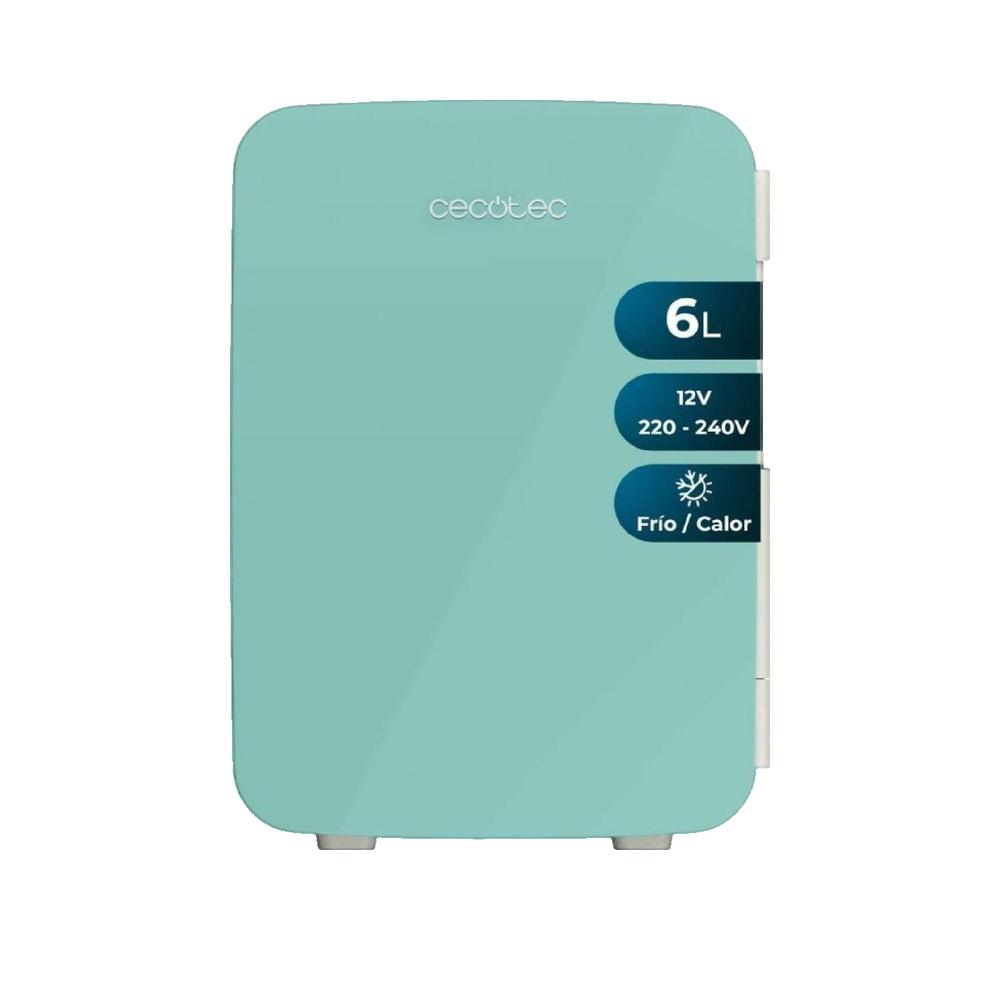 Cecotec Nevera Pequeña De 6 L, Bolero Minicooling Bahamas Mint, 12V-220V, Compatible Con Coches Y Caravanas, 7 A 65°C , Leroy Merlin