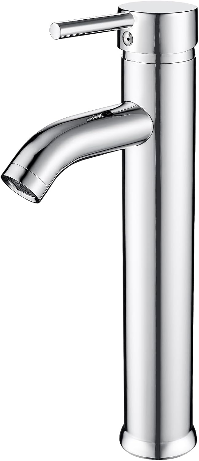 Bateria łazienkowa, wysoka, jednouchwytowa bateria umywalkowa do umywalek, regulowana bateria umywalkowa łazienkowa