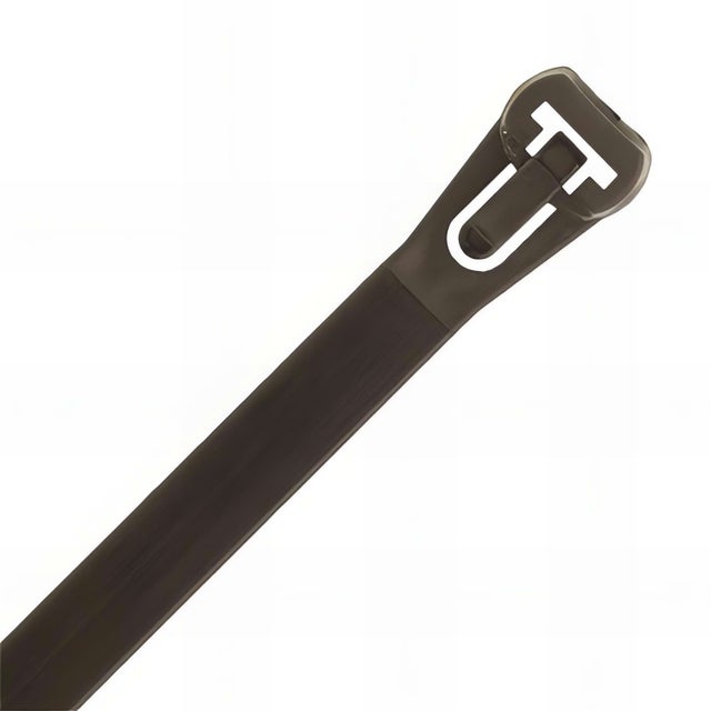 100 colliers de cablage réutilisable polyamide 6.6, noir - 7.6 x 203 mm
