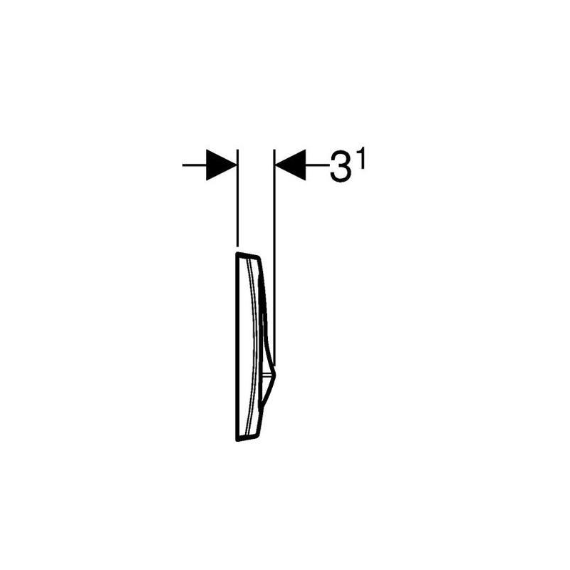 Delta Pack bati-support Geberit Duofix 112cm + plaque de commande blanche Delta01 + fixations murales (111.154.11.2) - 2