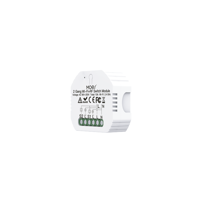Módulo 2 canais Wi-Fi+RF433 | Leroy Merlin