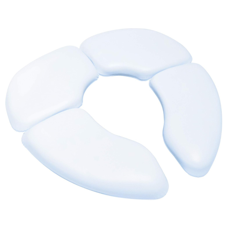 Pmr pellet reductor de inodoro plegable con bolsa blanca para niños