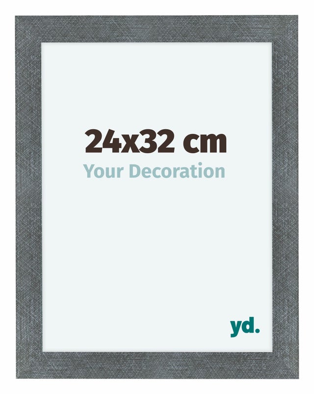 yd. Cadre photo 24x32 cm - Fer Patine - MDF - Como