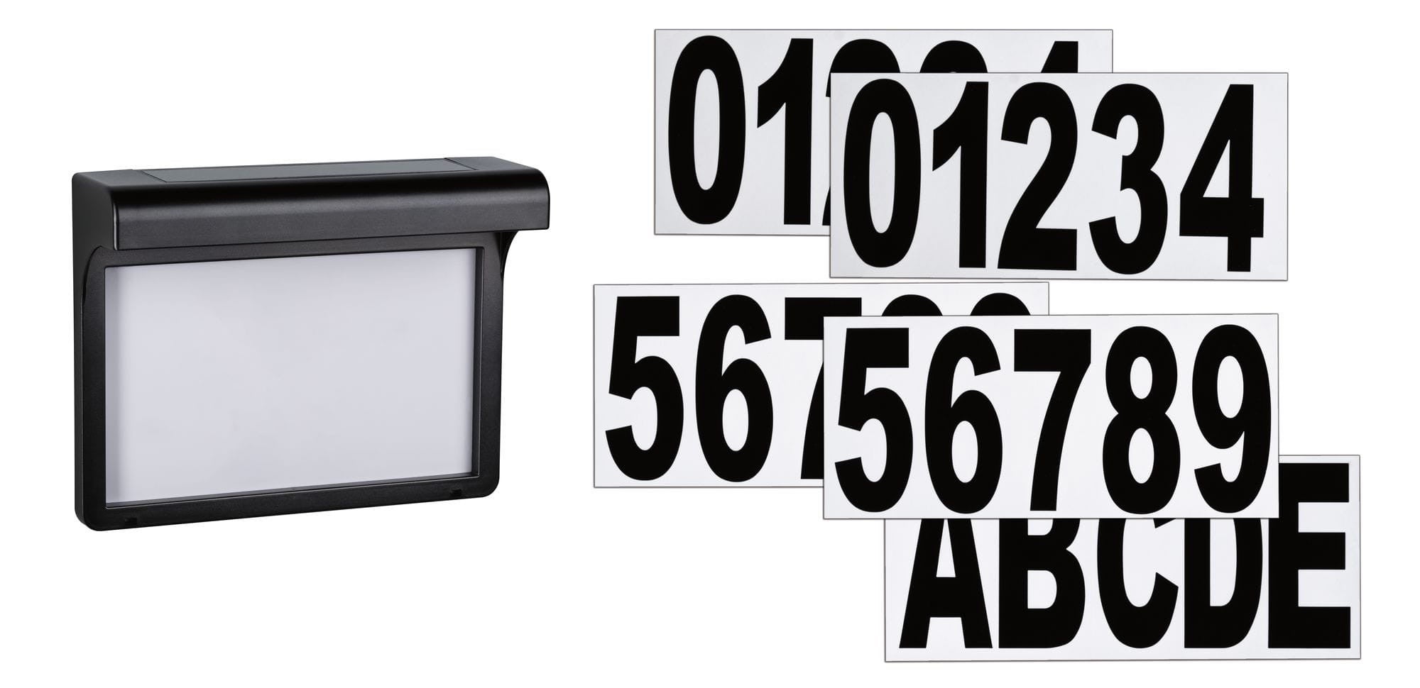 Kinkiet solarny Wandl czarna LED 0.05W 3000K 6lm IP44 wym: 17,5 x 22,5 x 6,3 cm tworzywo sztuczne Paulmann