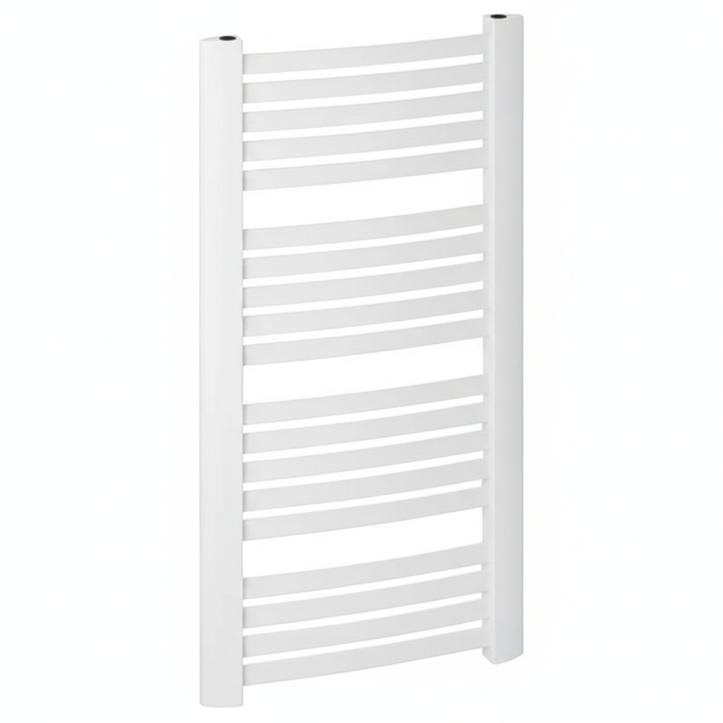 Grzejnik łazienkowy Wento 102,5x48 cm podłączenie dolne biały 434W LUXRAD