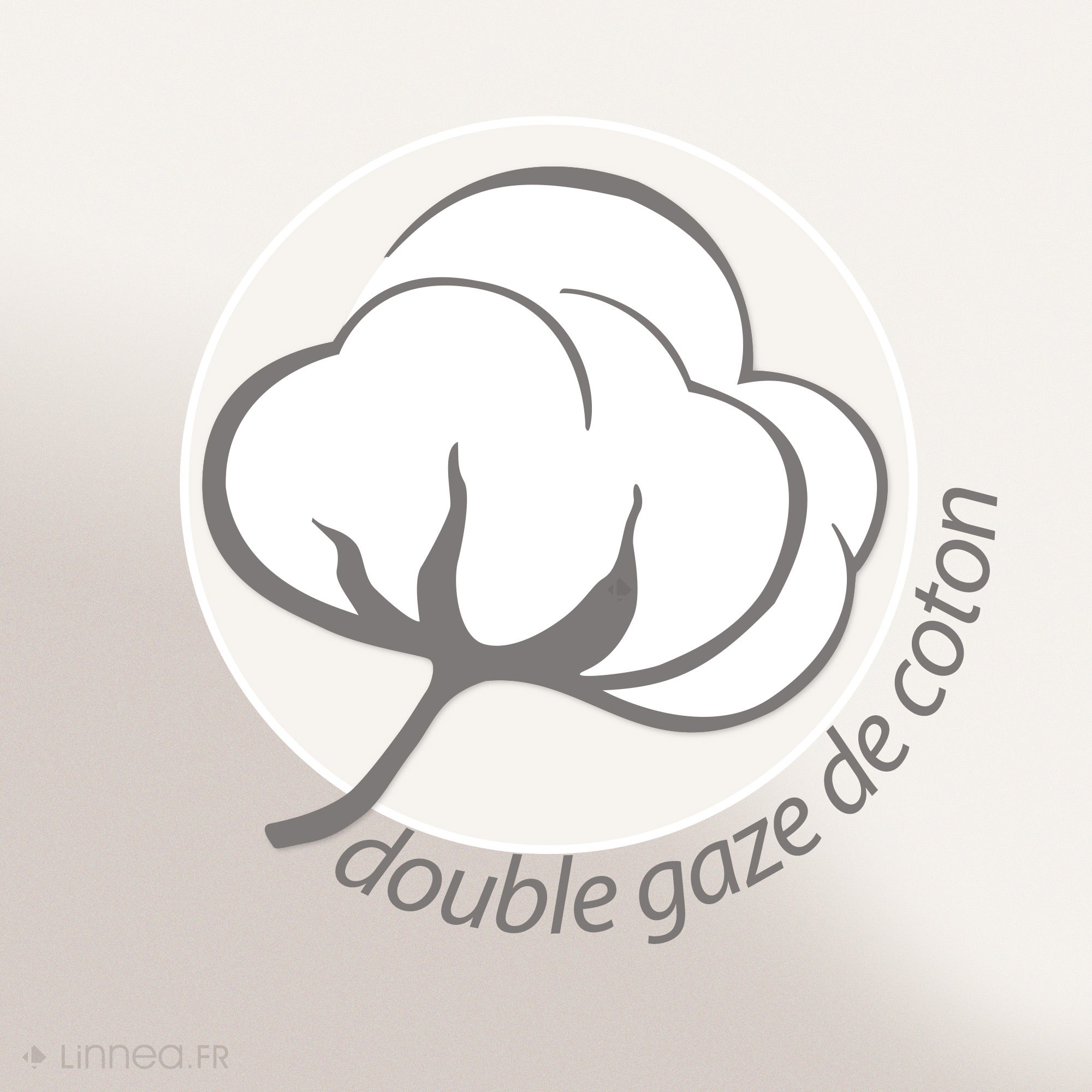 Parure de lit 140x200 cm double gaze de coton GAZGAZ vert kaki 2 pièces - 8